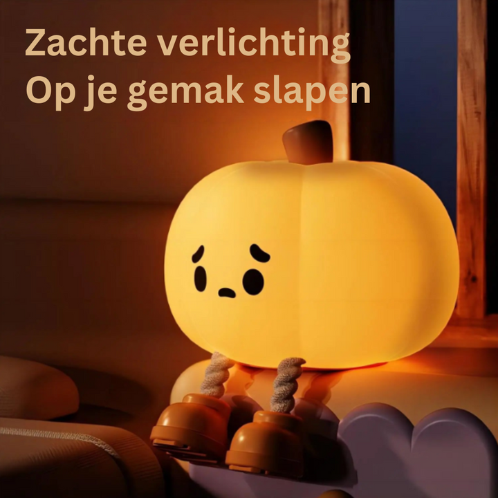 GlowPumpkin Lys - Atmosfærisk Natlys med Varm Glød