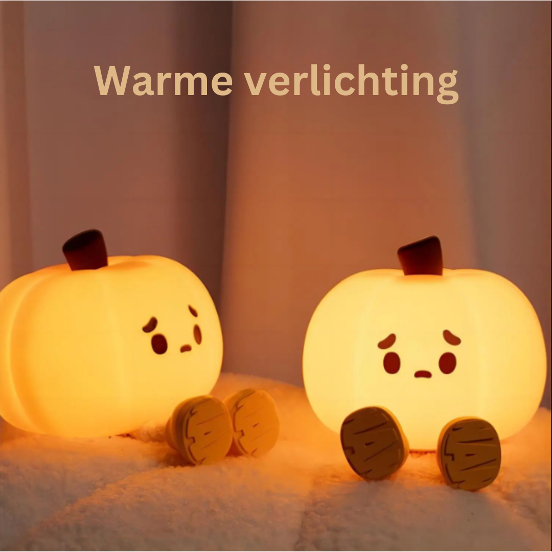 GlowPumpkin Lys - Atmosfærisk Natlys med Varm Glød