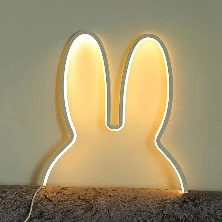 USB Genopladelig Kanin Nattelys med Ambient Belysning - BunnyLight |