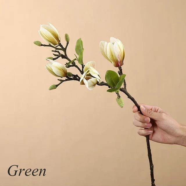 Livagtige kunstige magnoliagrene