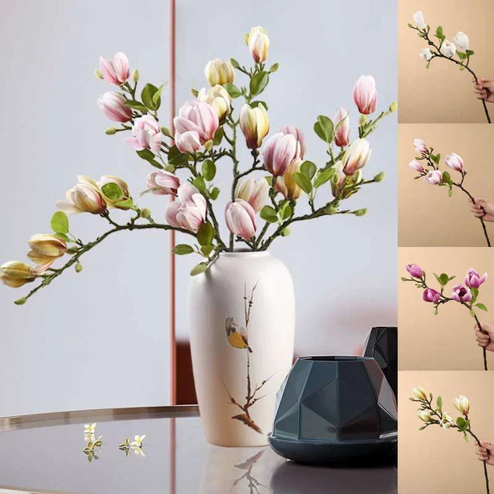 Livagtige kunstige magnoliagrene