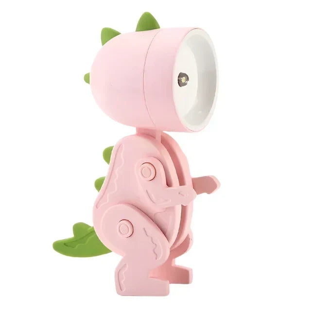 Søde Dinosaur LED Bordlamper – Justerbare Dyrefigurer Nattelys til Børn |