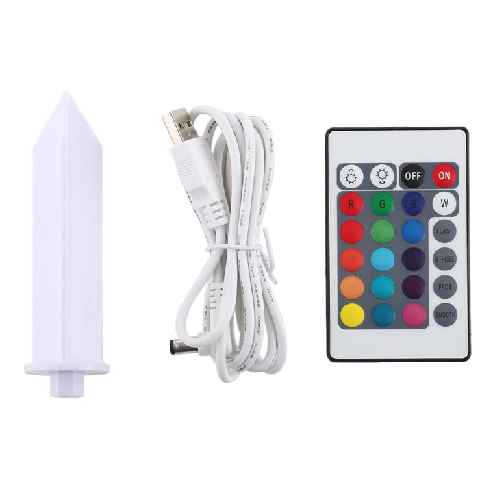 LEH-42321 40 cm Rund Kugle Solenergi Lampe, Flydende Have Farveskiftende LED Lys med 0,7 W Monokrystallinsk Silikone Solpanel &amp; Fjernbetjening (Hvid)