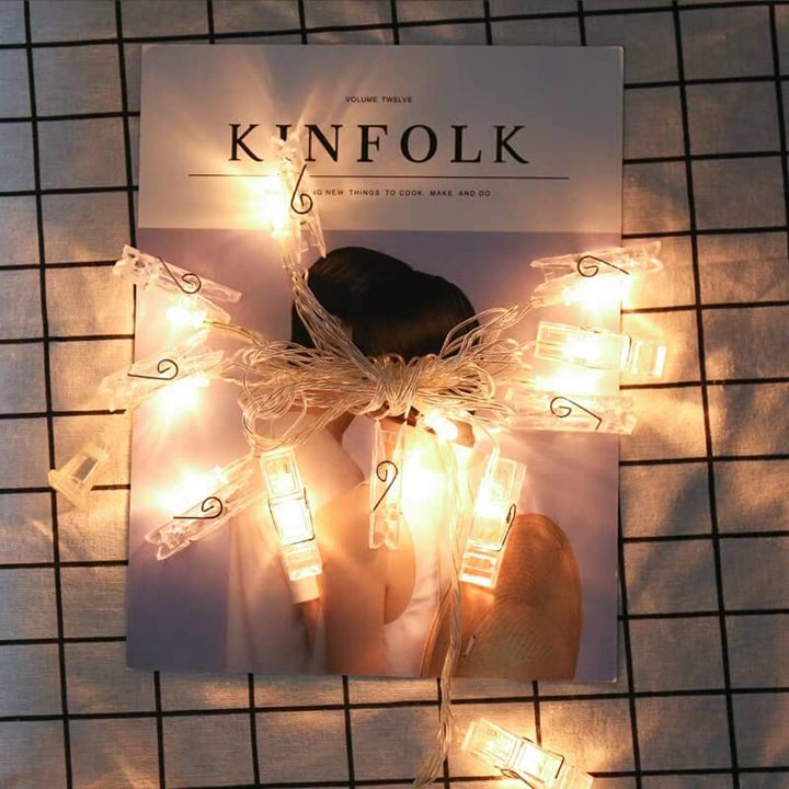 LED Klemme Lys Kæde