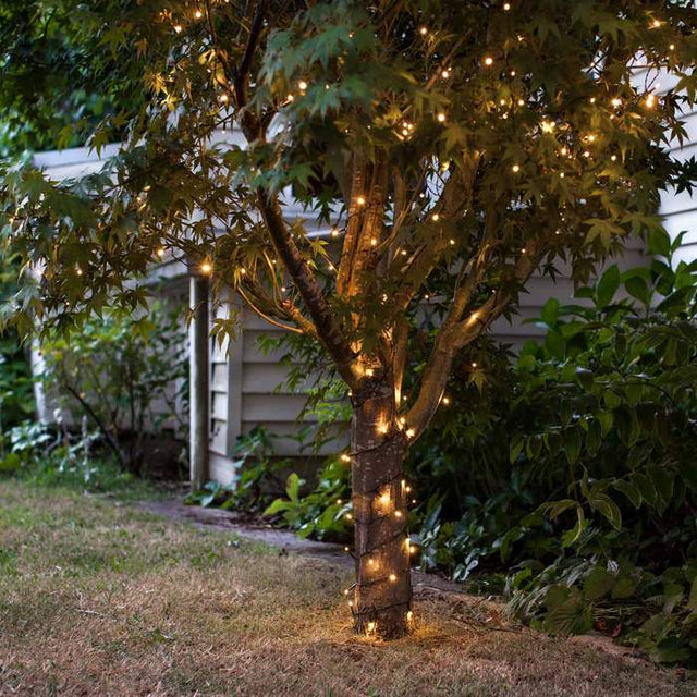 200 LED Solcelle Lyskæde USB Genopladelig