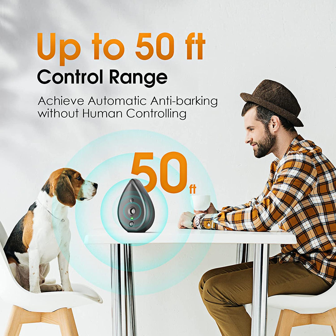 SilentHome Ultrasonic Bark Stopper – Trådløs Anti-Barking Enhed til Indendørs Brug