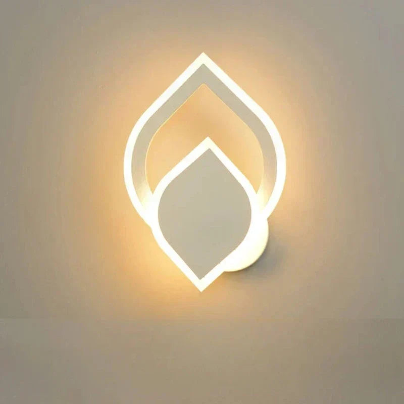Hjerte Væglampe | Romantisk Design | Nem Installation - AtmosLove