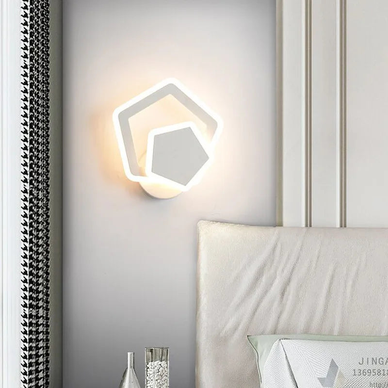 Hjerte Væglampe | Romantisk Design | Nem Installation - AtmosLove