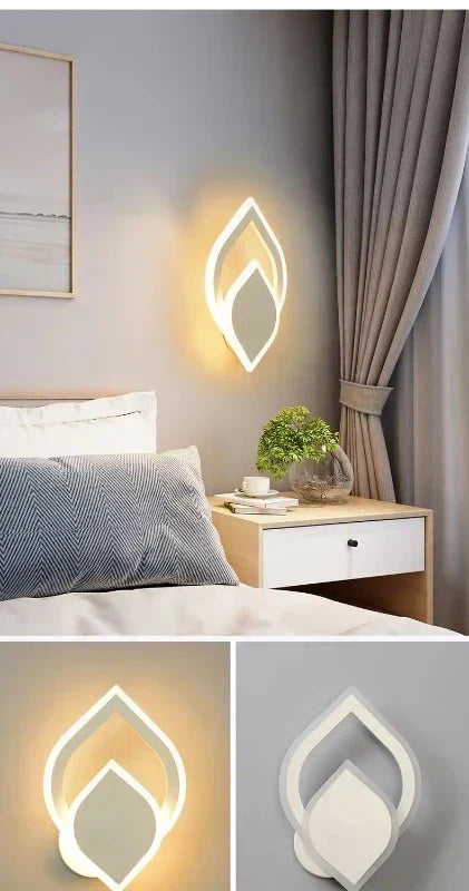 Hjerte Væglampe | Romantisk Design | Nem Installation - AtmosLove