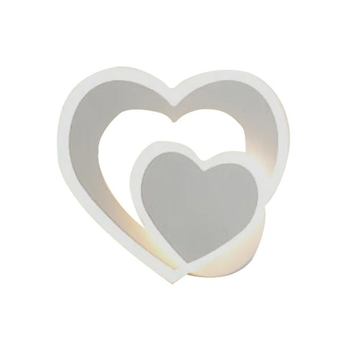 Hjerte Væglampe | Romantisk Design | Nem Installation - AtmosLove