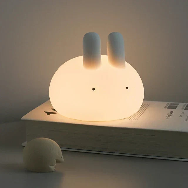 LED Natlampe til Børn – Dæmpbar Natlampe med Design, USB Genopladelig, Touch Kontrol |