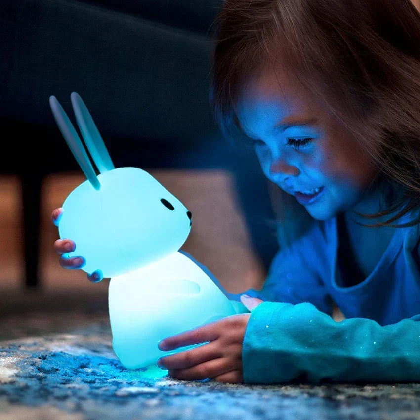 LED Natlampe til Børn – Dæmpbar Natlampe med Design, USB Genopladelig, Touch Kontrol |