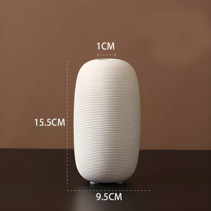 Minimalistisk Håndlavet Keramisk Zen Vase