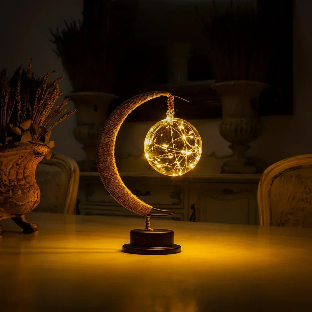 Lunar Moon Lamp – En Cool, Fortryllende Nattelys | Soveværelser og Opholdsrum