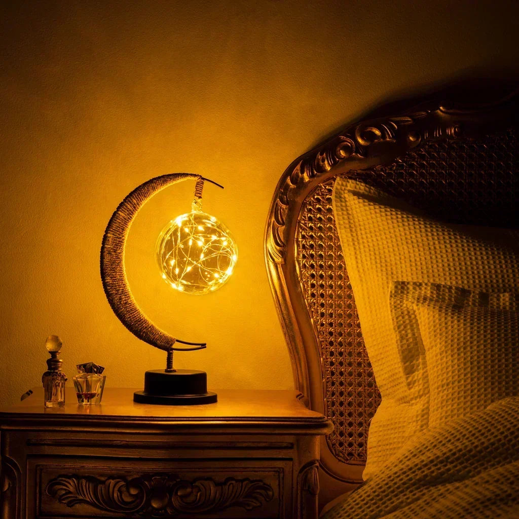 Lunar Moon Lamp – En Cool, Fortryllende Nattelys | Soveværelser og Opholdsrum