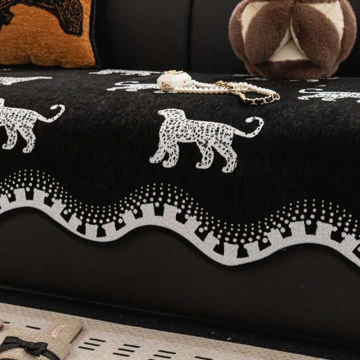 Løve Bølge Non-Slip Sofa Cover