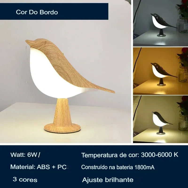 Moderne Bordlampe Fugl - Zion™