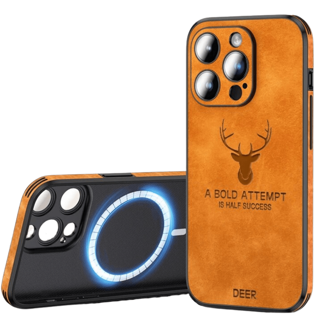 Læder iPhone Cover med Stødbeskyttelse &amp; Elegant Design