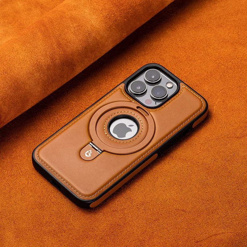 Magnetisk iPhone-cover med usynlig ringholder