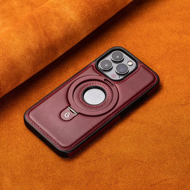 Magnetisk iPhone-cover med usynlig ringholder