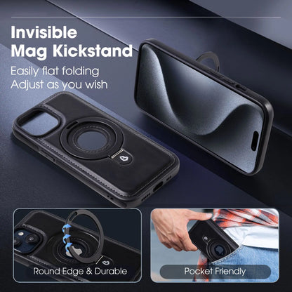 Magnetisk iPhone-cover med usynlig ringholder