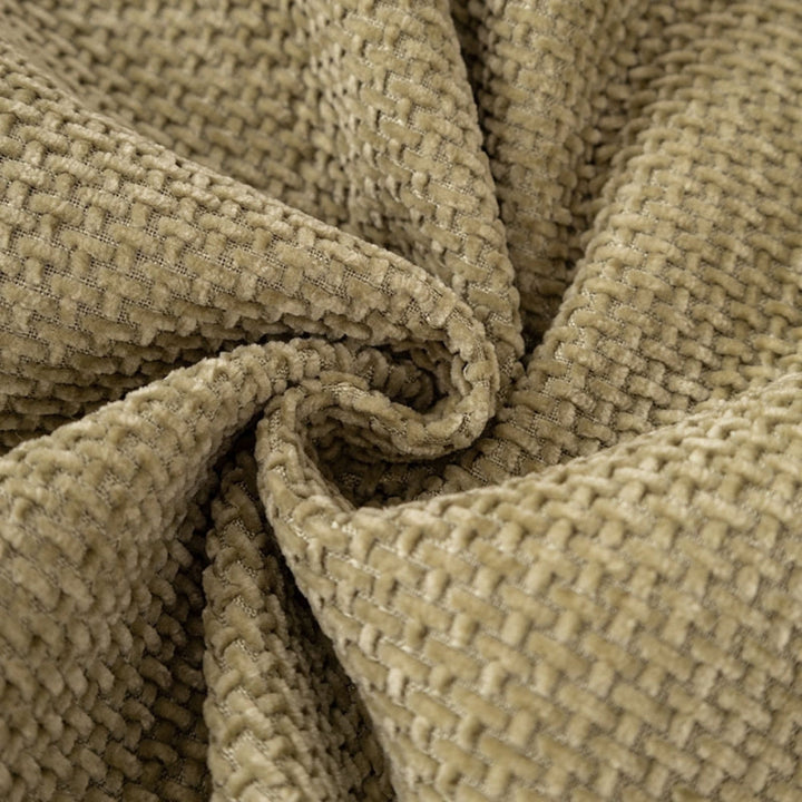 Luksus Chenille Vævet Tekstur Puf Sofa Cover