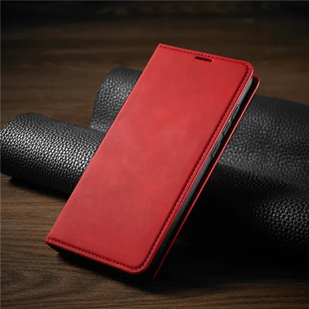 Telefon Etui Magnetisk Læder Flip Cover