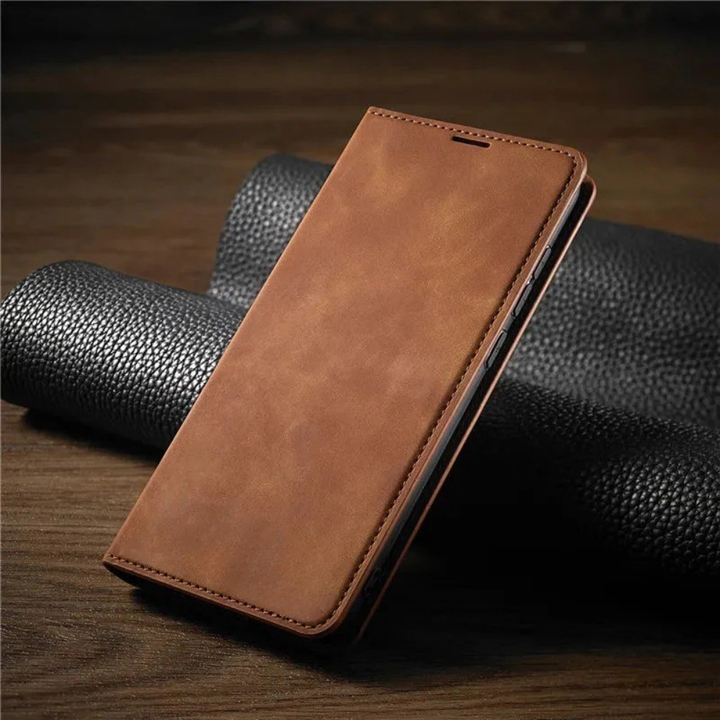 Telefon Etui Magnetisk Læder Flip Cover