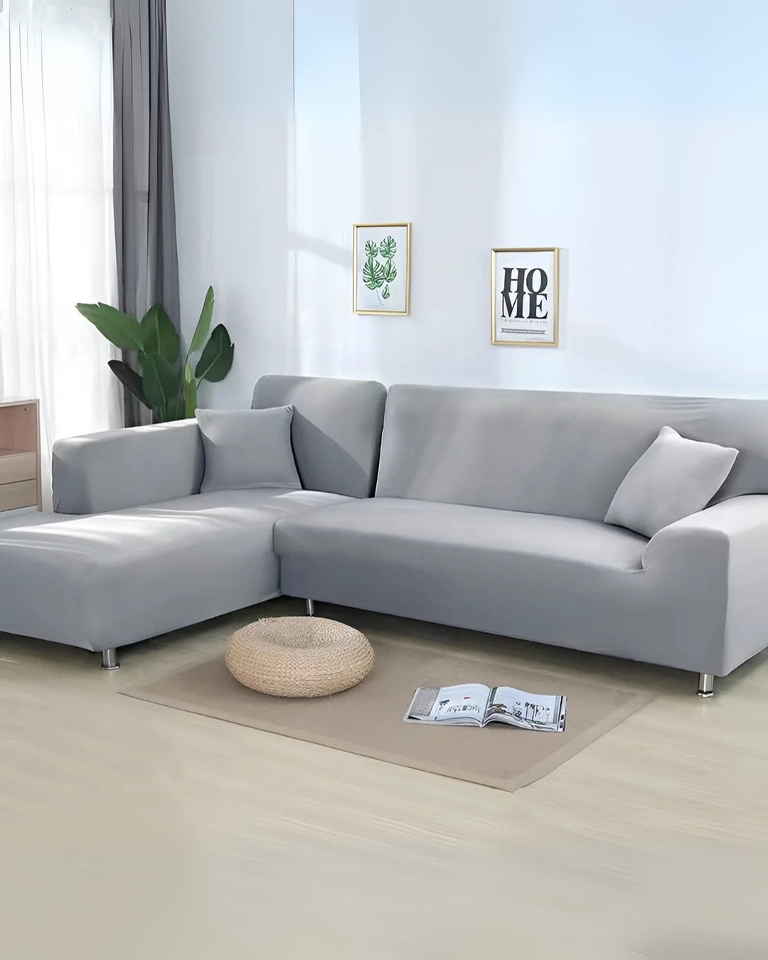 Elegant modulær sofatræk med tilpasselig arrangement