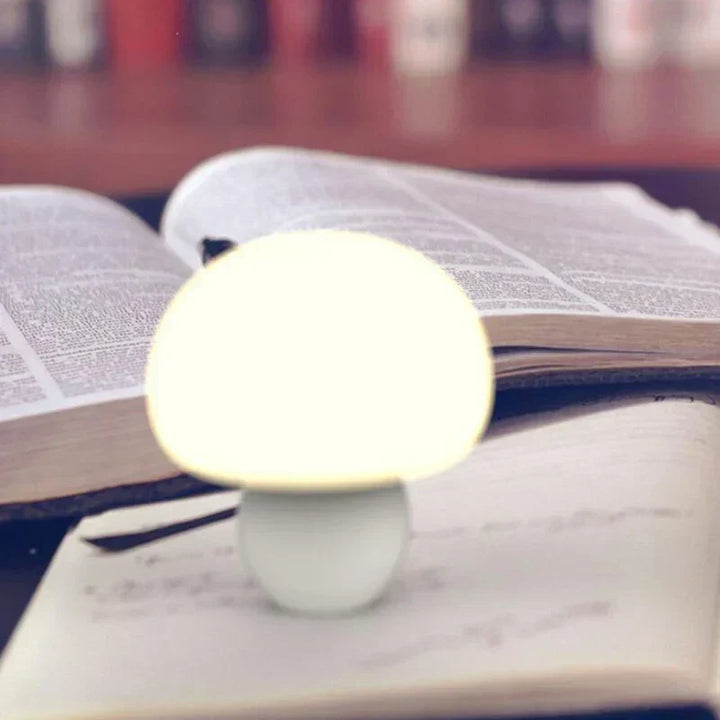 Magnetisk LED Svampe Bordlampe – Dekorativ Natlampe med Touchkontrol |