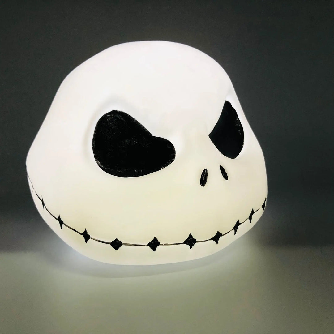 Halloween Jack Skellington Natlys – farverig Anime Figur Lampe Ornament fra The Nightmare Before Christmas Fest Dekoration