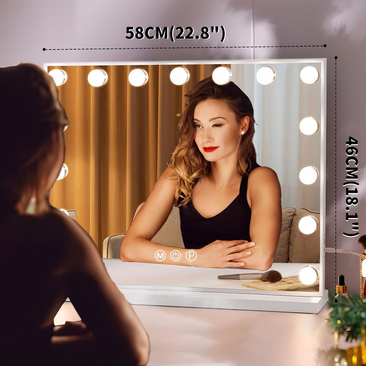 Makeup Spejl Belysning - GlowLuxe