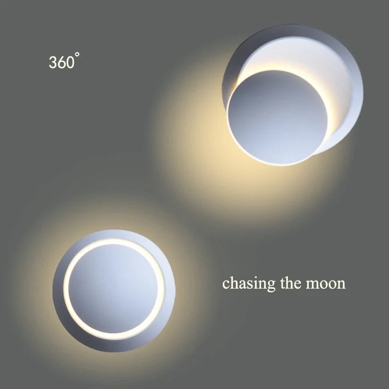 Minimalistisk Orb Design Væglampe