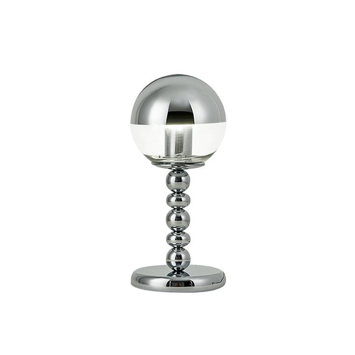 MirrorGlow – Minimalistisk Chrome Bordlampe