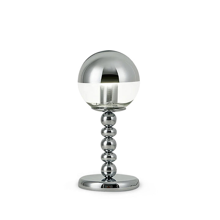 MirrorGlow – Minimalistisk Chrome Bordlampe
