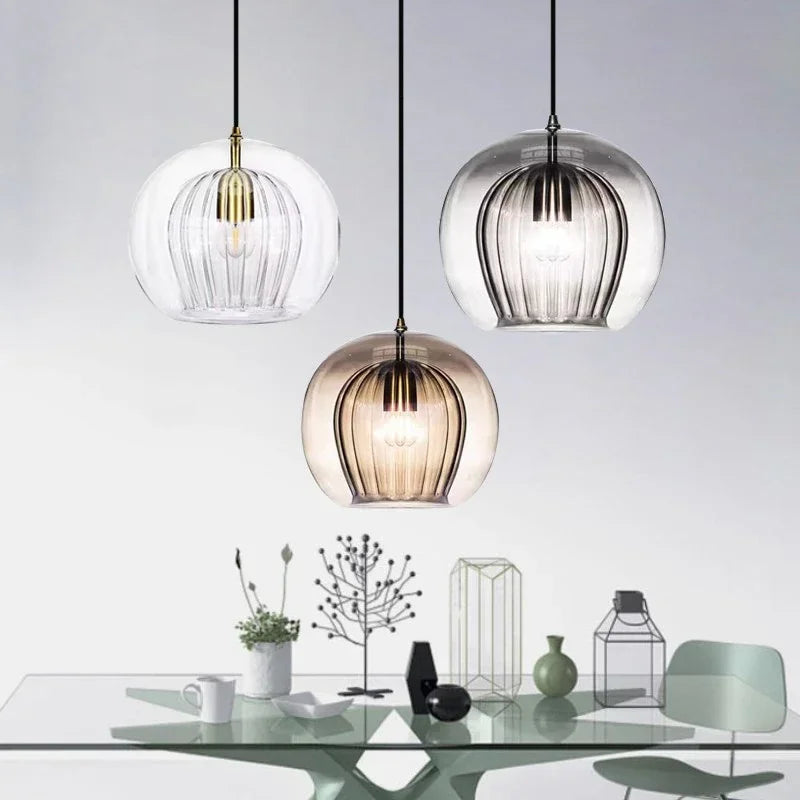Elegance Glass - Moderne Glas Pendel Lys