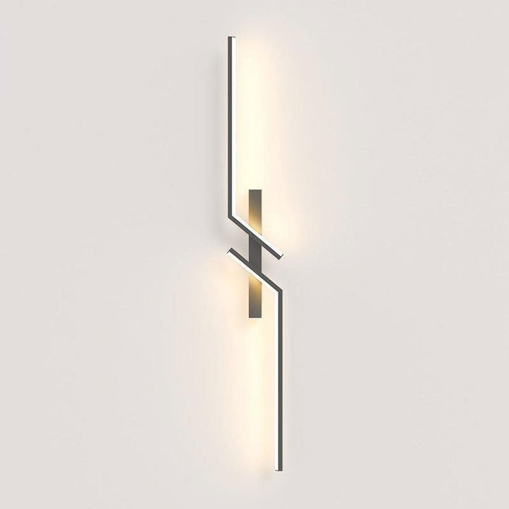 Kreativ LED væglampe med stribedesign | Moderne design