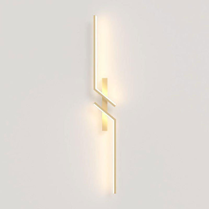 Kreativ LED væglampe med stribedesign | Moderne design