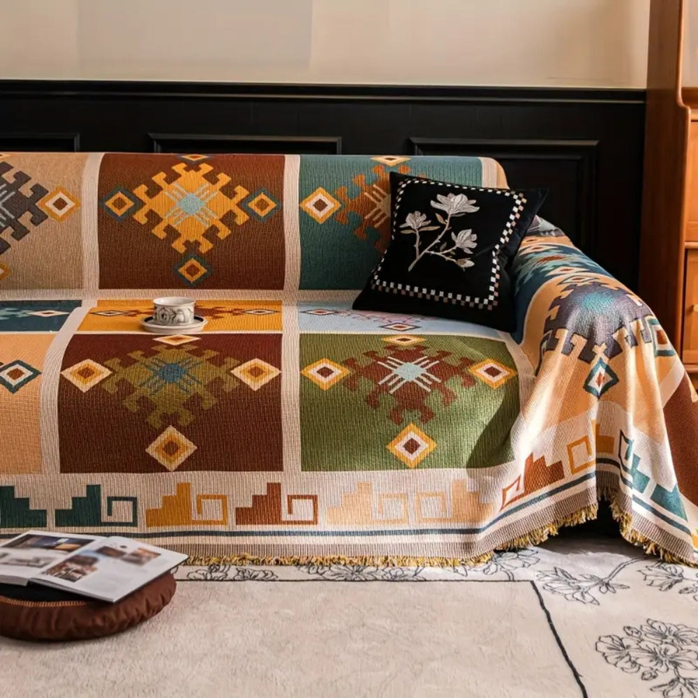 Moderne Geometrisk Tribal Sofapude