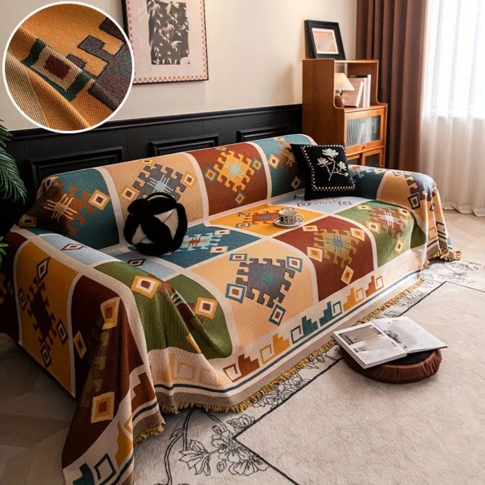 Moderne Geometrisk Tribal Sofapude