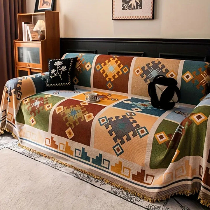 Moderne Geometrisk Tribal Sofapude
