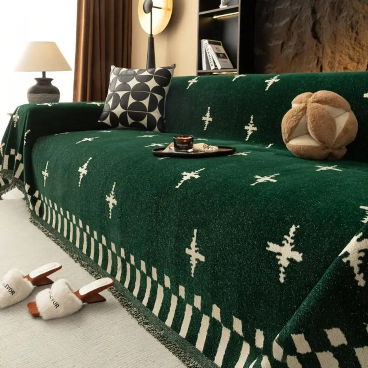 Moderne Kryds-Mønster Sofa Betræk
