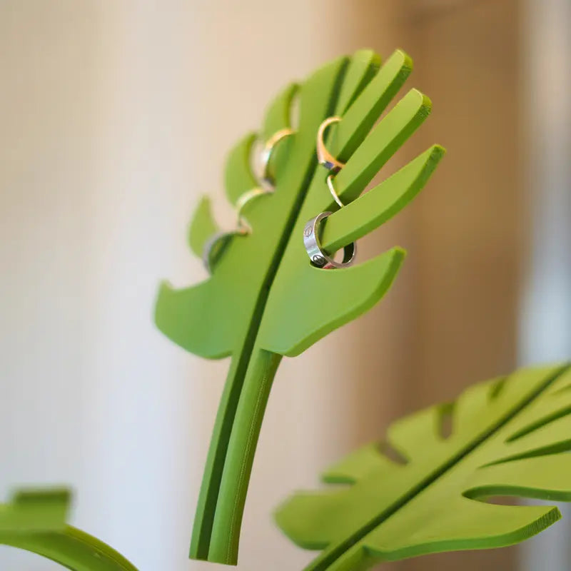 Monstera Spejlmonteret Badeværelsesorganisator - Pladsbesparende med Stilfuldt Design
