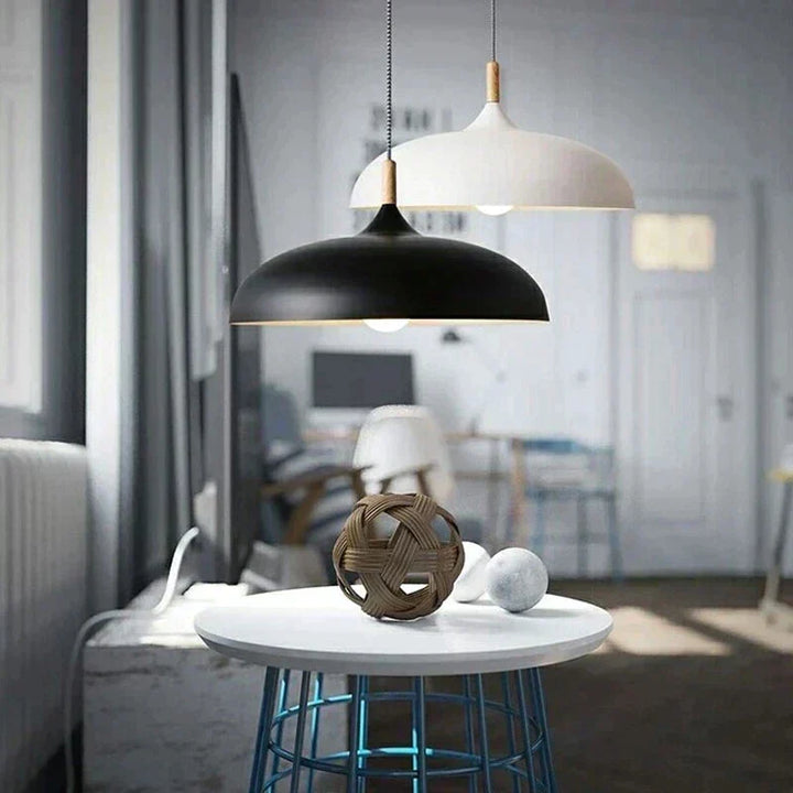 NordicOak – Loftlampe lavet af nordisk eg