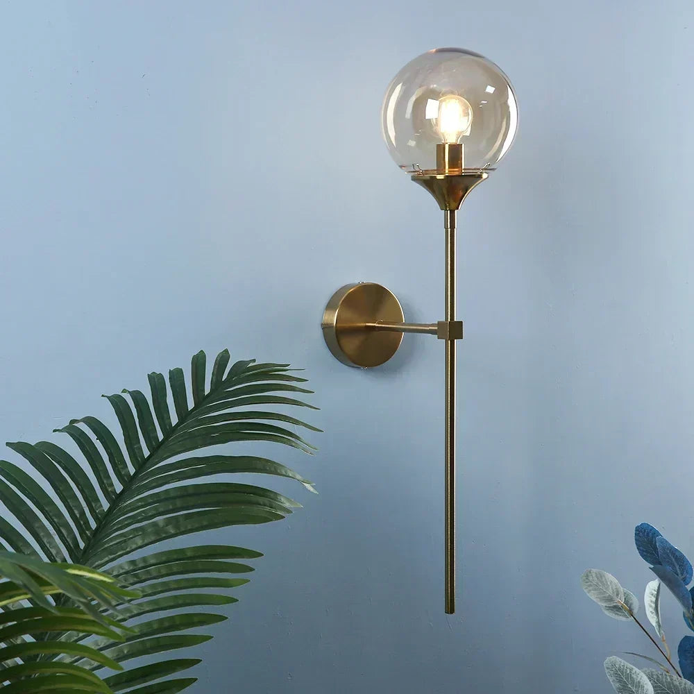 Væglampe Skandinavisk Moderne Glas