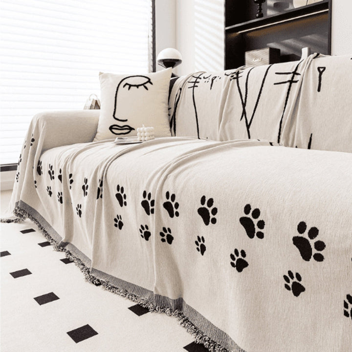 Nordisk Kat Pote Chenille Sofa Dække