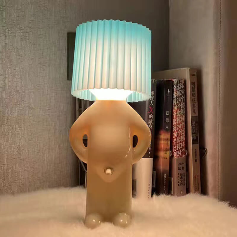Lille Urolige Dreng Bordlampe