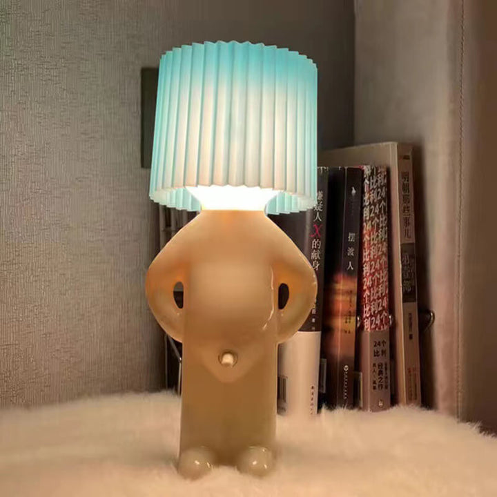 Lille Urolige Dreng Bordlampe