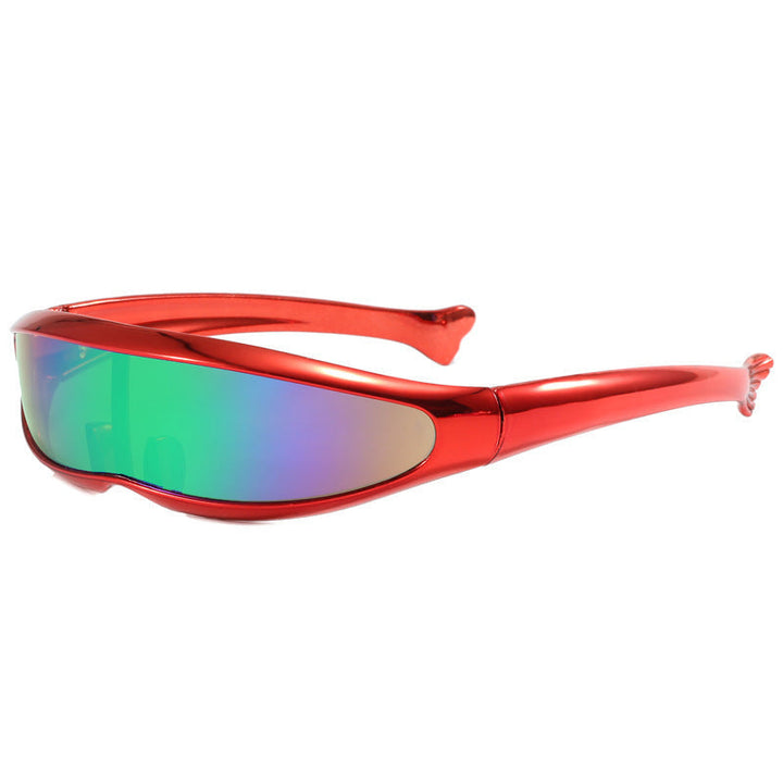 Kvinder Sporty Solbriller med Ergonomisk Design og Spejl Linser
