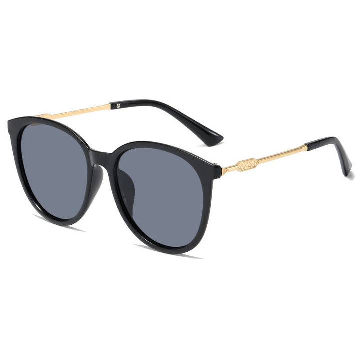 Kvinders Mode Cat-Eye Solbriller med Spejl Linser